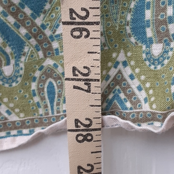 Paisley Linen Top Size 14 - Picture 8 of 8